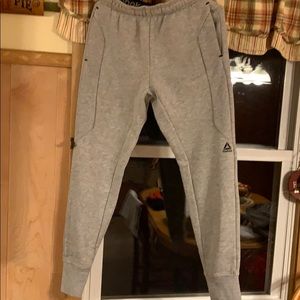 Reebok men’s gray joggers size small